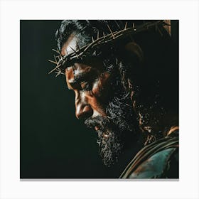 Crucifixion Of Jesus Canvas Print