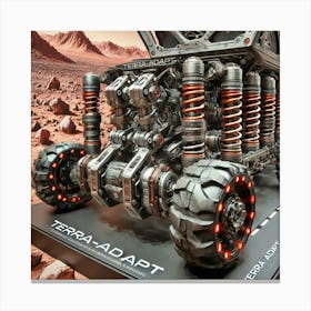 Mars Dominion Mobile Medical Unit Terra Adapt Suspension Canvas Print