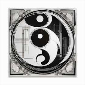 Yin Yang 34 Canvas Print