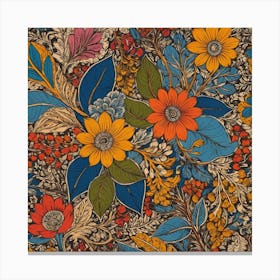 Floral Pattern 8 Canvas Print