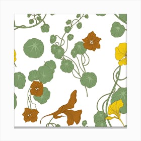 Nasturtiums Canvas Print