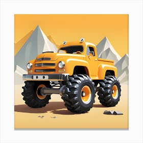 Cute Cars Canvas Print