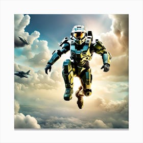 Halo Fall Canvas Print