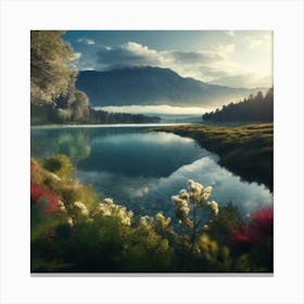 Beutiful View Canvas Print