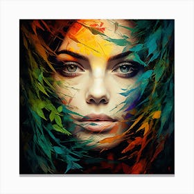 Portrait Of A Woman 82 Canvas Print