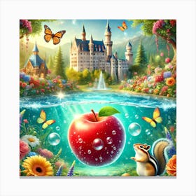 Fairytale Castle Canvas Print