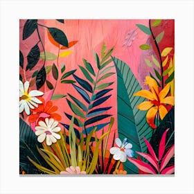 Garden of Vibrant Dreams Canvas Print