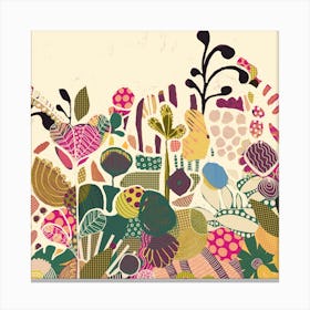 Flower Garden Canvas Print