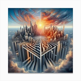 Cityscape Canvas Print