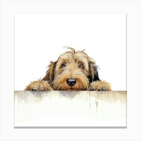 Harehound Dog Canvas Print