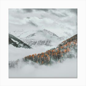 Autumn In The Mountains Canvas Print