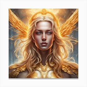 Angel Of The Sun Canvas Print