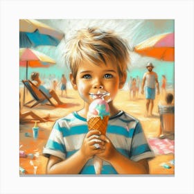 Ice Cream You Scream Canvas Print