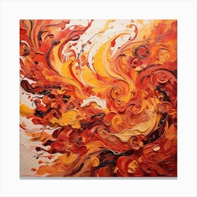 Vibrant Whirlwind Canvas Print