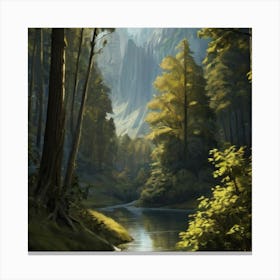 Yosemite Valley Canvas Print