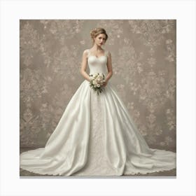 Wedding Dress 3 Canvas Print