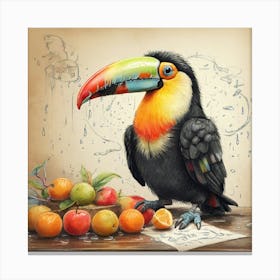 Toucan 64 Canvas Print