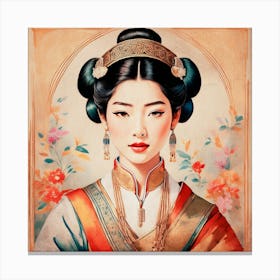 Classical Portraits 06 Canvas Print