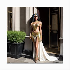 Cleopatra In London Phaornic Canvas Print