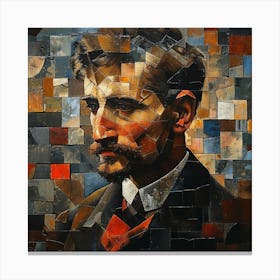 Portrait Of A Man 4 Canvas Print