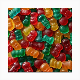 Gummy Bears Canvas Print