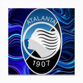 Atalanta BC Logo Wall Art 19 Canvas Print