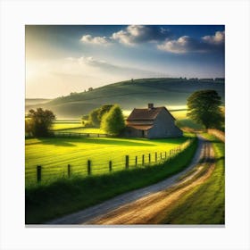 Country Road 28 Canvas Print