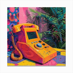 'The Telephone' Canvas Print