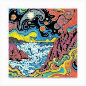 Psychedelic Painting 1 Canvas Print