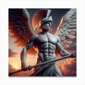 Spartan Warrior Canvas Print