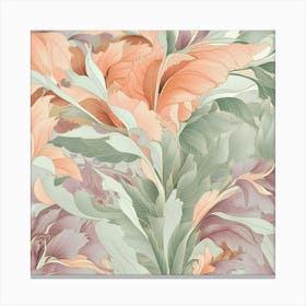 Floral Wallpaper 8 Canvas Print