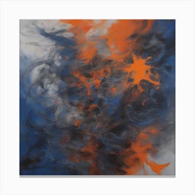 orablue Canvas Print