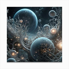 Ethereal Forms 29 Canvas Print