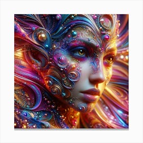 Psychedelic Art 18 Canvas Print