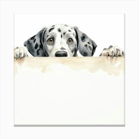 Dalmatian Dog 3 Canvas Print