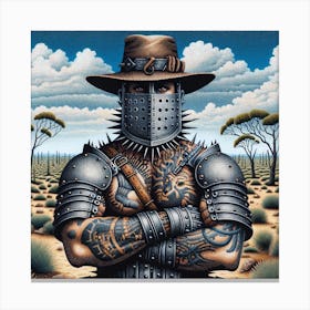 'The Warrior' 1 Canvas Print