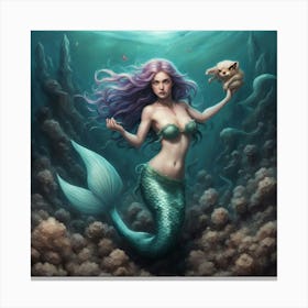 Mermaid 13 Canvas Print