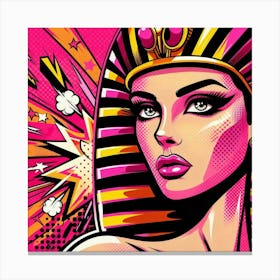 Pop Egyptian Iman Celeste Canvas Print