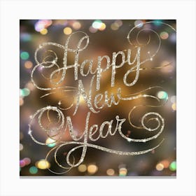 Happy New Year 4 Canvas Print