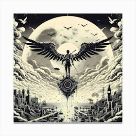 Angel Of The City Canvas Print