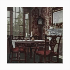 Dining Room 1 Canvas Print