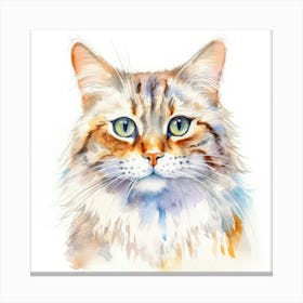 Exotic Cat Portrait 2 Canvas Print