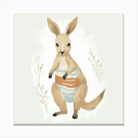 Kangaroo Canvas Print