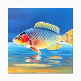 Fish In The Sea Canvas Print