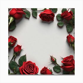 Red Roses 11 Canvas Print