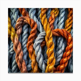 Ropes 1 Canvas Print