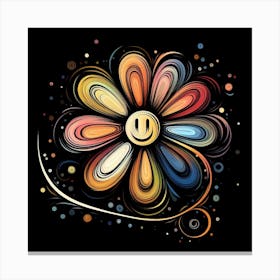 A smile flower 3 Canvas Print