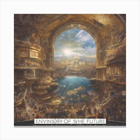 Envision A Future Where The Ministry For The Future Has Been Established As A Powerful And Influential Government Agency 91 Canvas Print