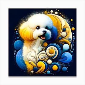 Bichon 02 Canvas Print