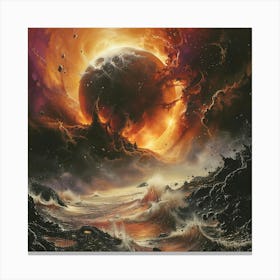 End Of The World, Impressionism And Surrealism Canvas Print